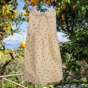 Summer Cotton Ladybug Dress